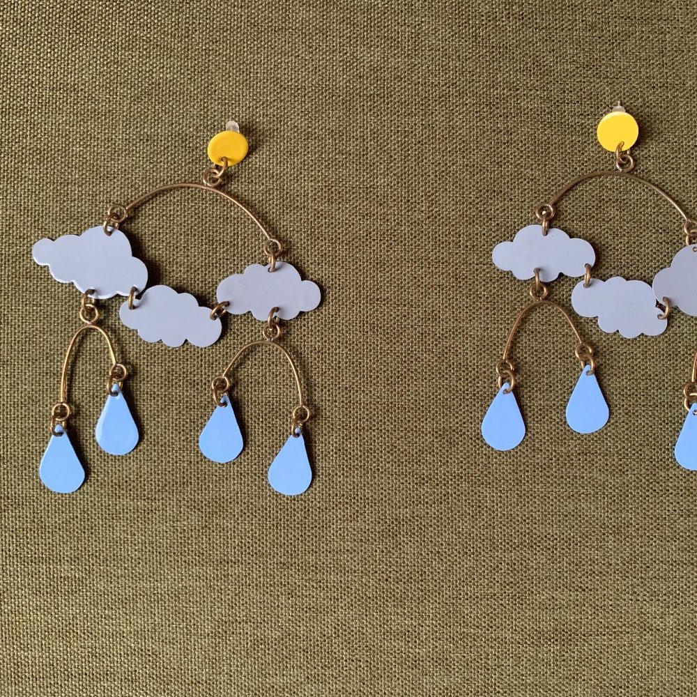 Weather earrings by OHME Shop